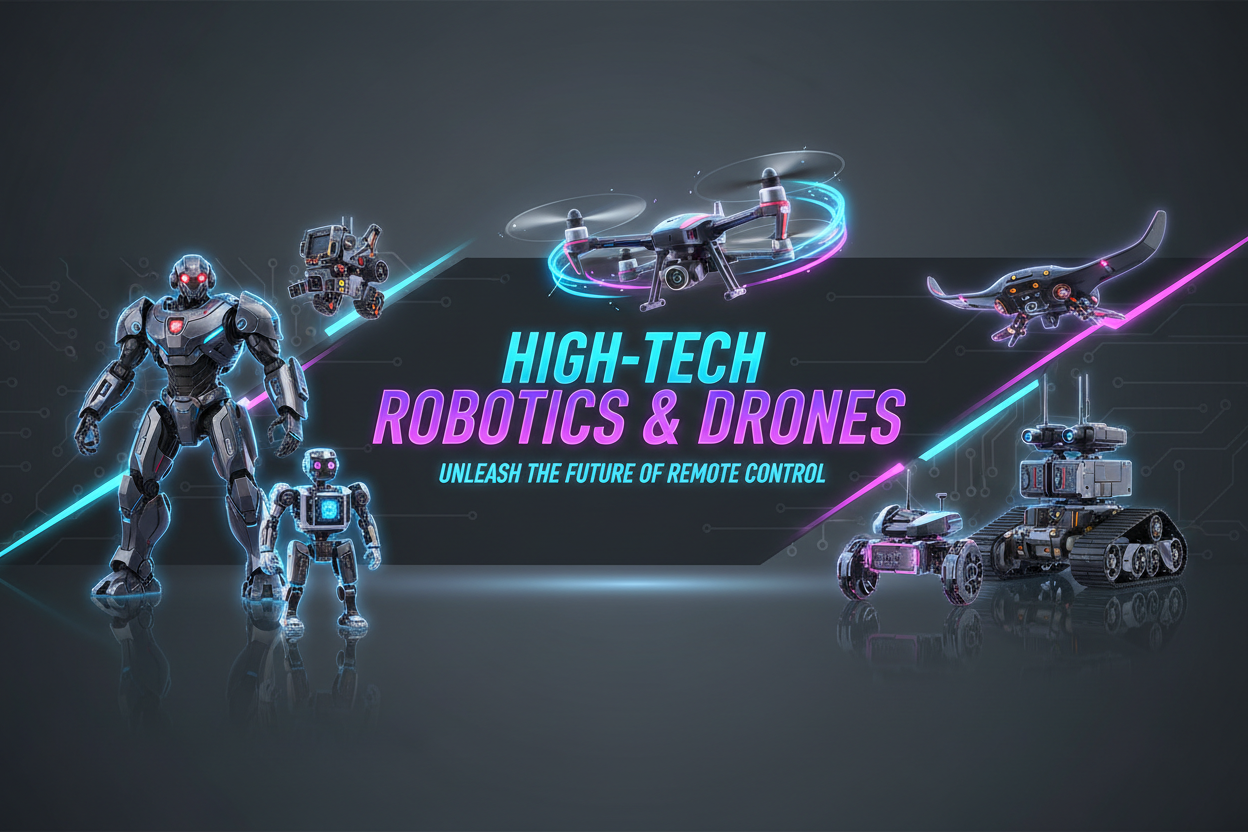 RC Robots & Drones