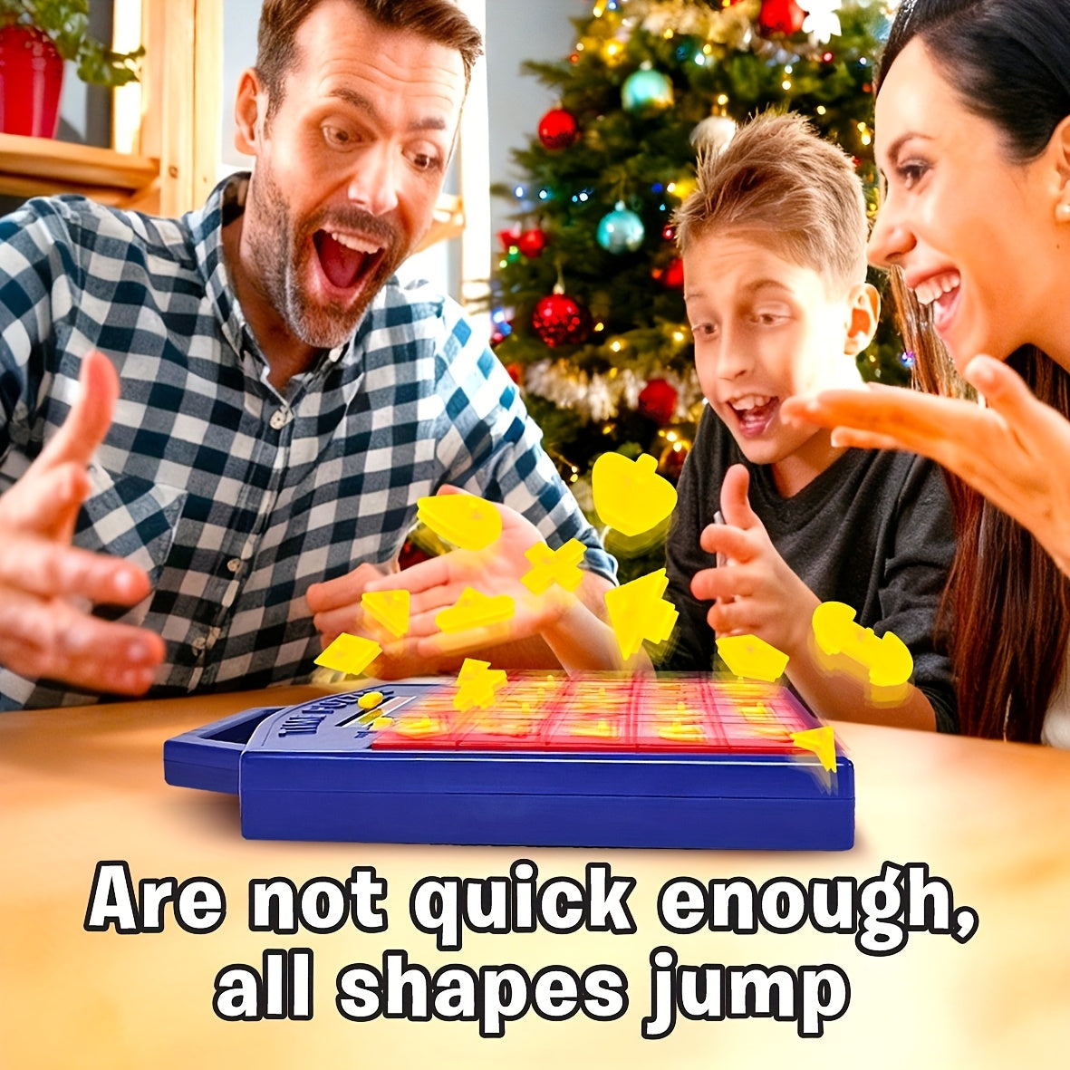 Pop-Up Timer Shape Puzzle Game for Kids – 3-Level Interactive Board Game for Hand-Eye Coordination, STEM Learning & Travel Fun, Ages 3 4 5 and Up