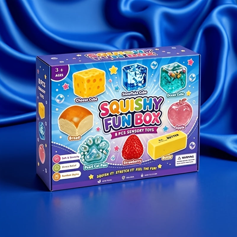 Surprise Candy Calendar Gift Box 8 Malt Candy Treats Cute Desktop Ornament Party Favor Holiday Decoration Graduation Birthday Gift Kids Teens Adults