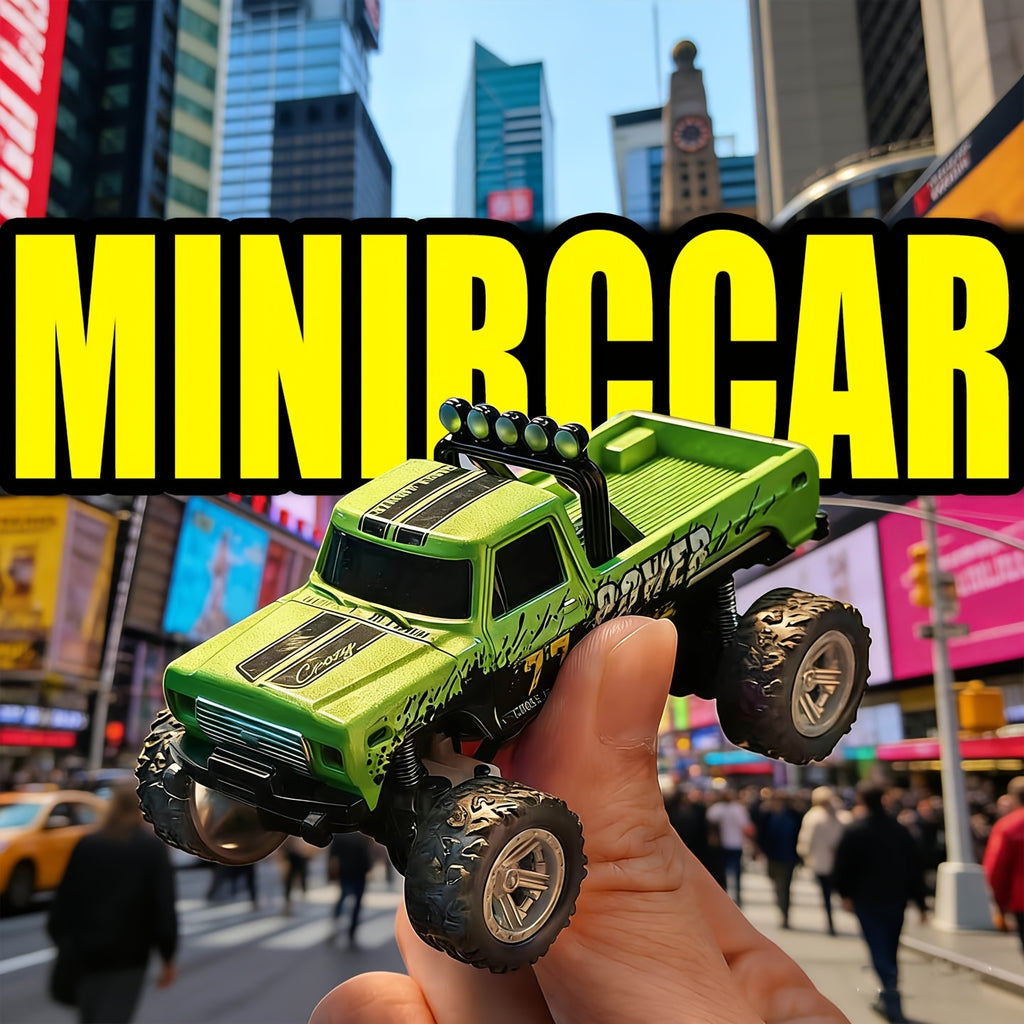 Alloy RC Off-Road Car with Shock-Absorbing Chassis & Rubber Tires – Remote Control Rugged 4WD Truck for Boys Kids Indoor Outdoor Christmas Gift