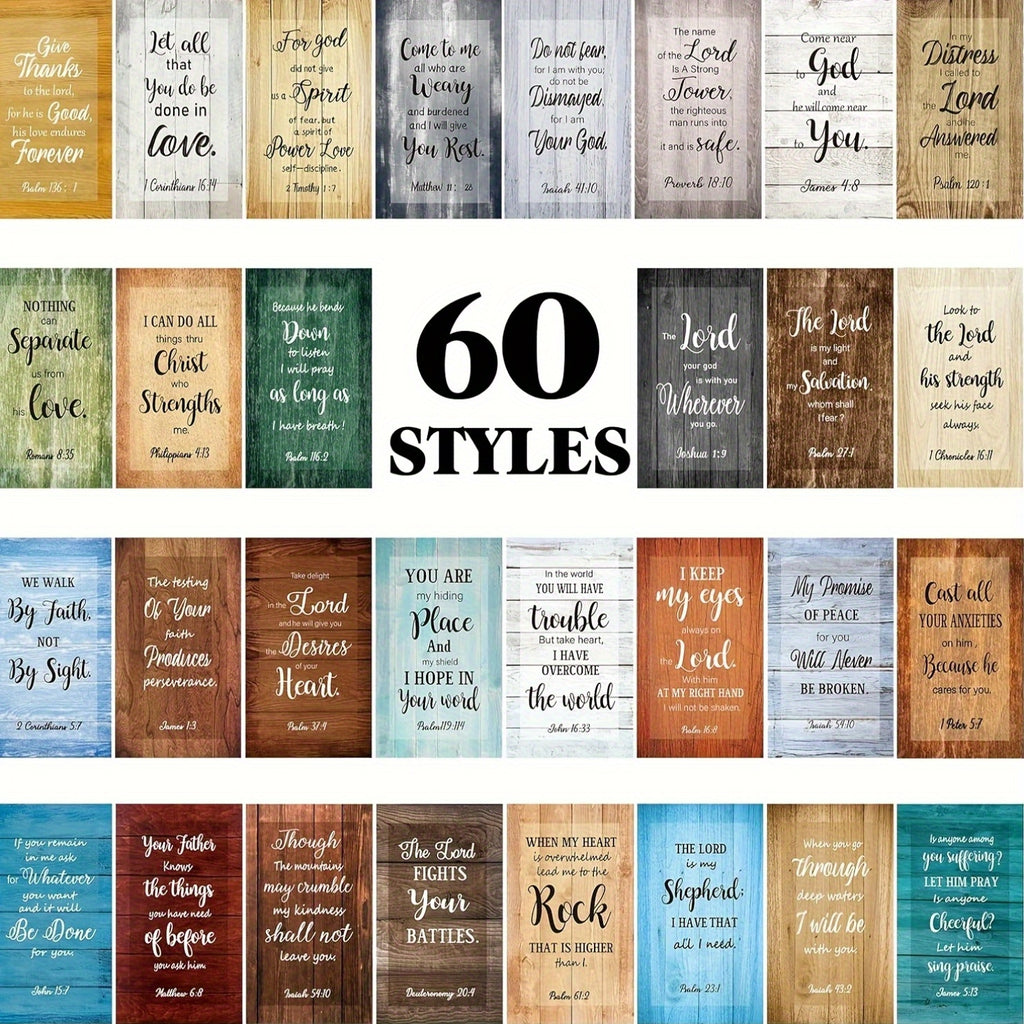 Bible Verse Cards 240 Pcs with Full Scripture – Mini Prayer Cards Inspirational Quote Cards Bulk for Women Men Students Christian Religious Gift