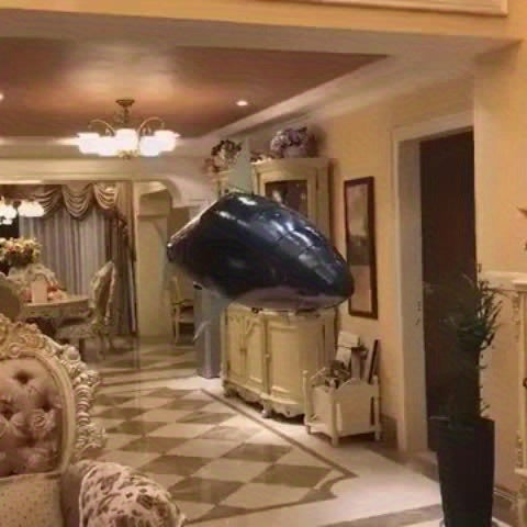 RC Inflatable Flying Shark Balloon Toy – Remote Control Air Swimmer, Indoor Flying Fish, Fun Birthday Party Gift for Kids & Adults