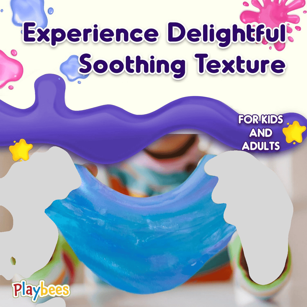 Mini Galaxy Slime 24 & 48 Pack – Marbled Unicorn Slime Party Favors, Stretchy Non-Sticky Sensory Slime for Kids, Goodie Bag Stuffers & Classroom Rewards