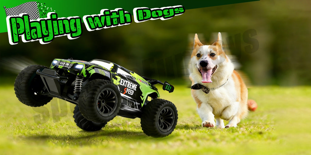 High-Speed 4WD Off-Road RC Truck 40KM/H+ Racing Class All-Terrain Remote Control Car with 2.4GHz Controller – Fast RC Vehicle Gift for Boys Kids Ages 3+