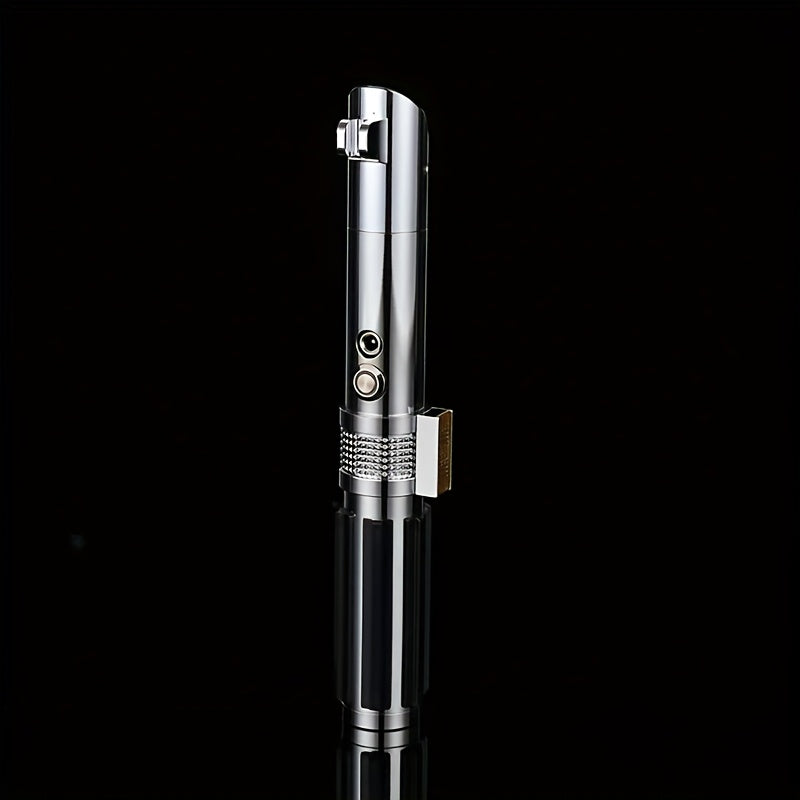 RGB LED Light Up Saber Sword 16 Colors Sound Effects Metal Handle Cosplay Toy Kids Adults Gift Halloween Christmas