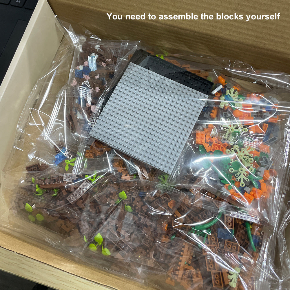 Capybara Building Blocks Pen Holder 1880pcs Micro Mini Brick Animal Figure - DIY Desktop Decoration Office Desk Organizer - Unique Birthday Gift for Teens Adults Capybara Lovers
