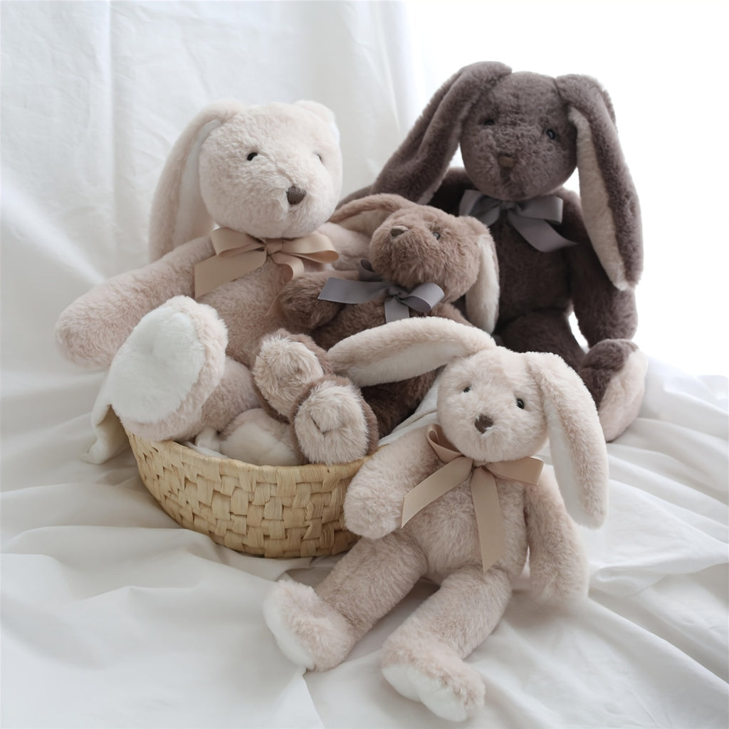Bunny Stuffed Animal Soft Rabbit Plush Toy Cute Easter Basket Gift for Baby Girls Women Kids Birthday Holiday