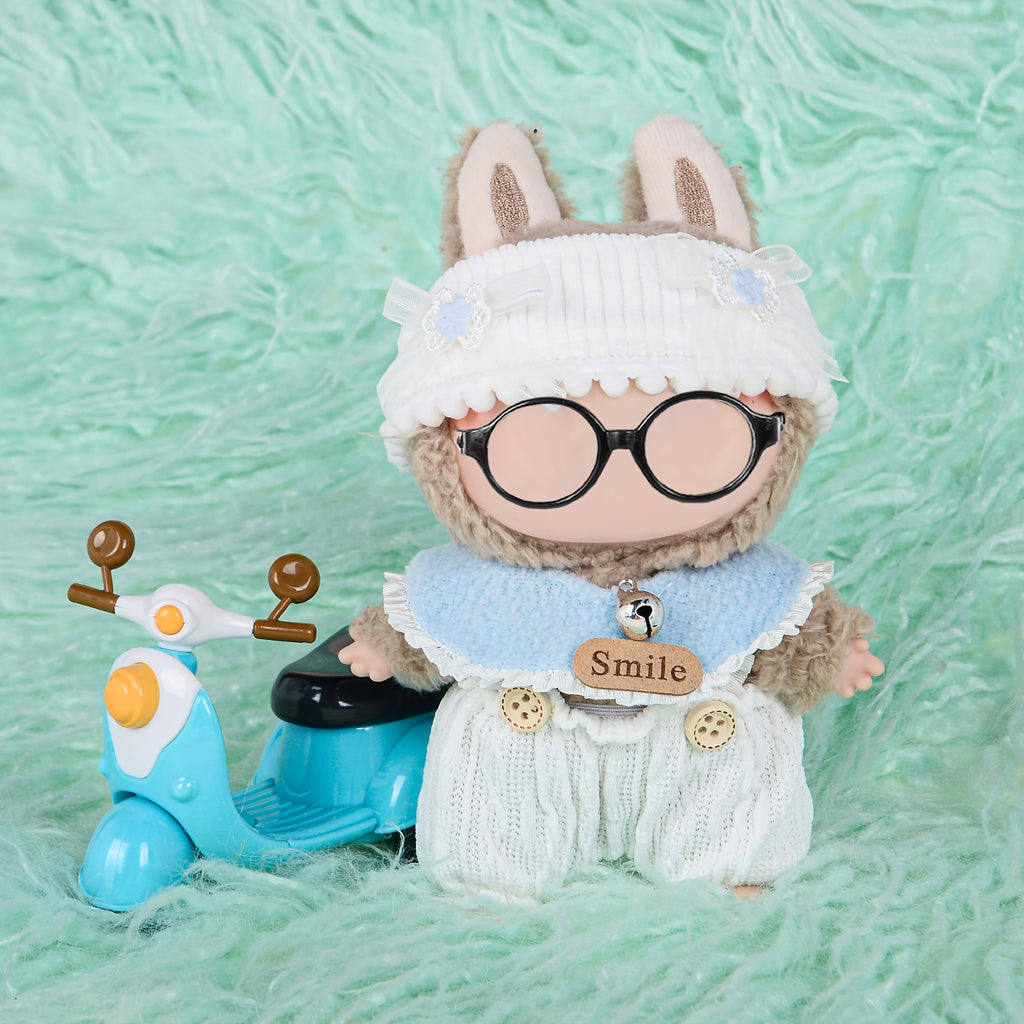 6pcs Labubu Doll Clothes Set for 17cm Dolls – Mixed Style Outfits Pack, Soft Durable Fabric, Adorable Doll Wardrobe Gift for Girls Ages 3+, No Doll or Shoes Included