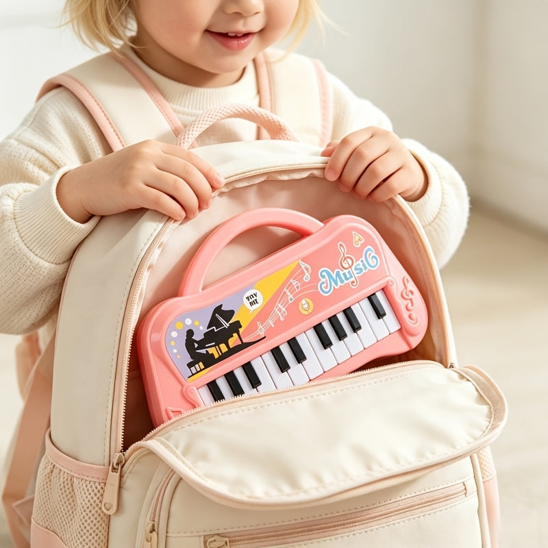 Kids Piano Keyboard Toy 13 Keys Portable Electronic Music Instrument for Toddlers Boys Girls Birthday Christmas Gift Educational STEM Toy