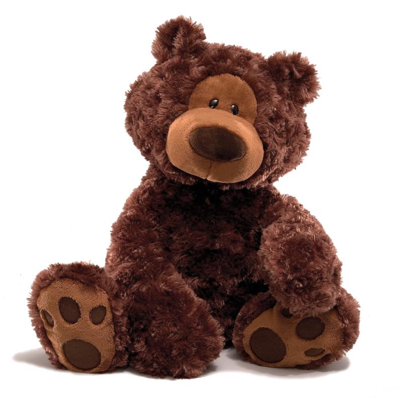 GUND Philbin Classic Teddy Bear 12 Inch Chocolate Brown - Premium Soft Plush Stuffed Animal for Ages 1 and Up, Faux Suede Paw Pads & Oversized Huggable Paws, Forever Friends Promise, Cuddle Toy Gift for Kids Babies Toddlers