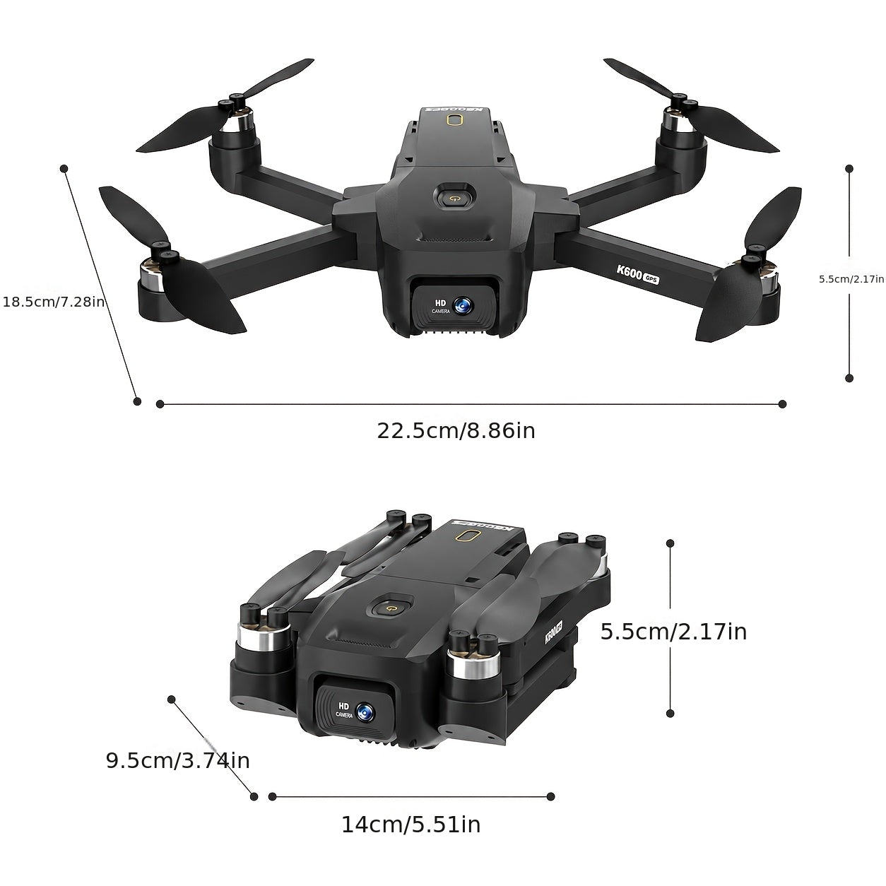 GPS Drone with Camera for Adults, 4.5" LCD RC Screen, Brushless Motor, Follow Me, Auto Return, Gesture Control, Altitude Hold, 3 Speeds, Under 250G – Supports 32G SD Card