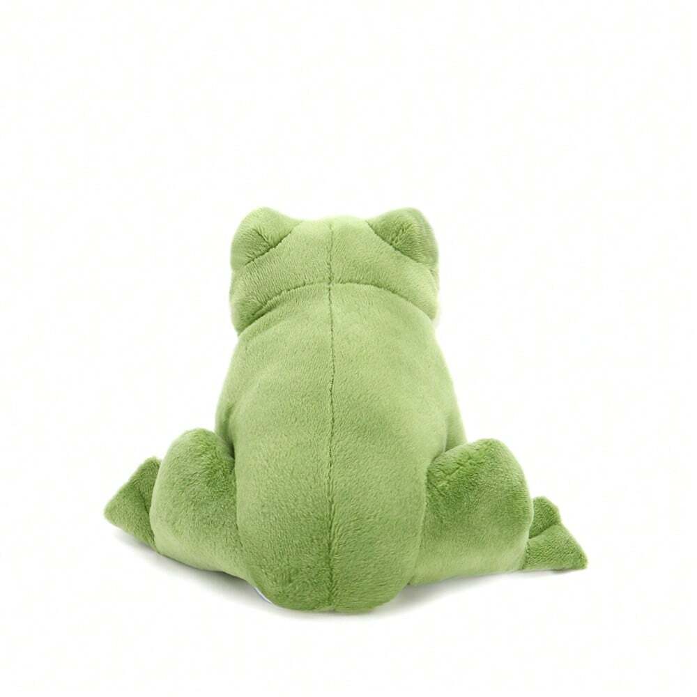 Green Frog Plush Hanging Ornament by POKOJA LAND, 13cm or Frog and Carrot Option, Stuffed Toy Pendant for Festival Decor and Birthday Gifts