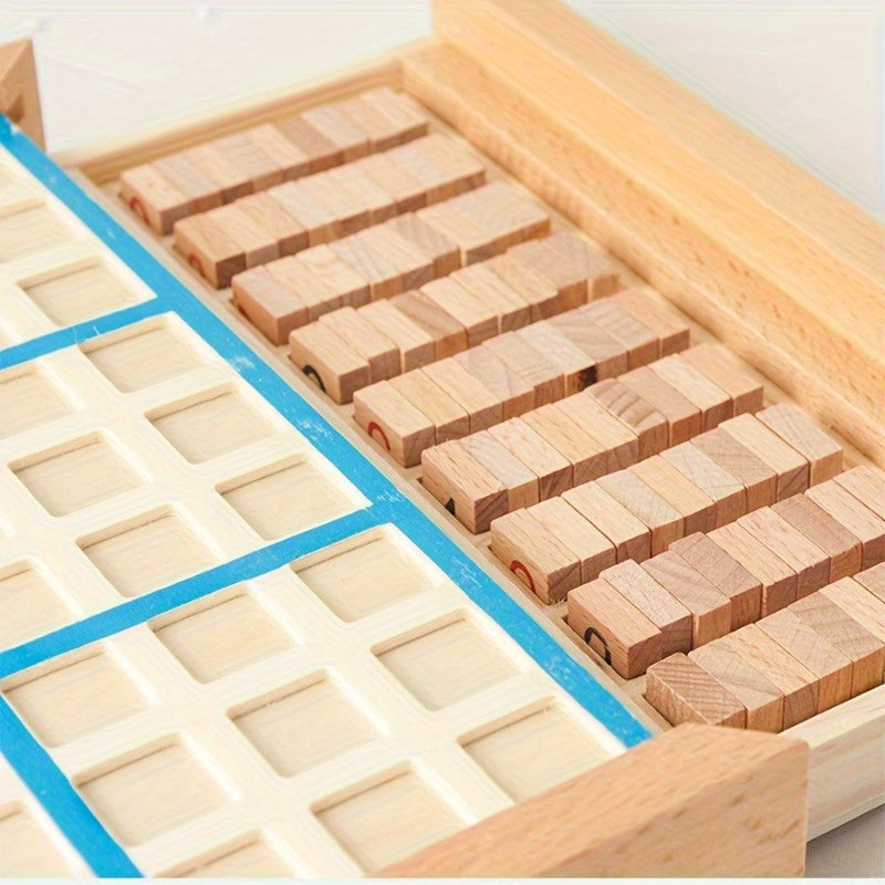 Wooden Sudoku Puzzle Board Game for Kids – Logic Thinking STEM Brain Teaser Table Game, Best Christmas Birthday Halloween Gift for Boys Girls