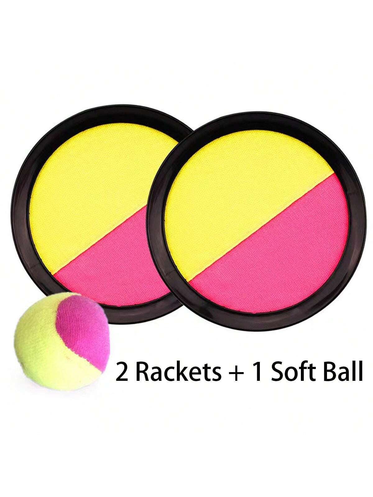 Suction Cup Ball Toy for Kids, Outdoor Toss and Catch Palm Racket Game for Parent-Child Backyard Play, Camping Activities and Party Gifts