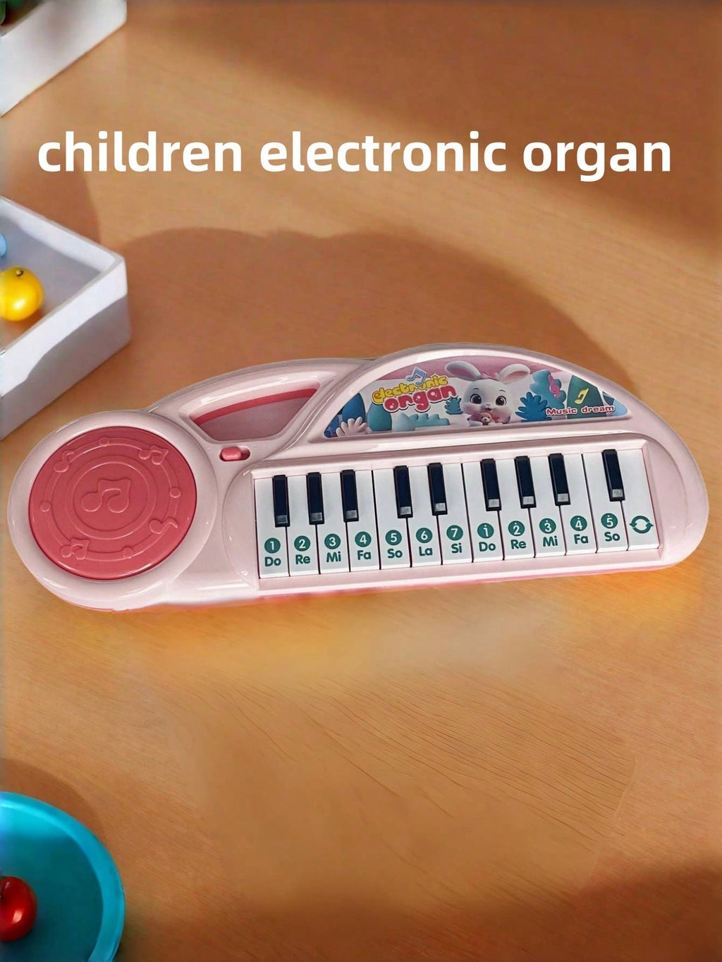 13-Key Electronic Piano Toy for Kids, Portable Cartoon Musical Keyboard for Early Music Exploration, Boys and Girls Birthday Gift