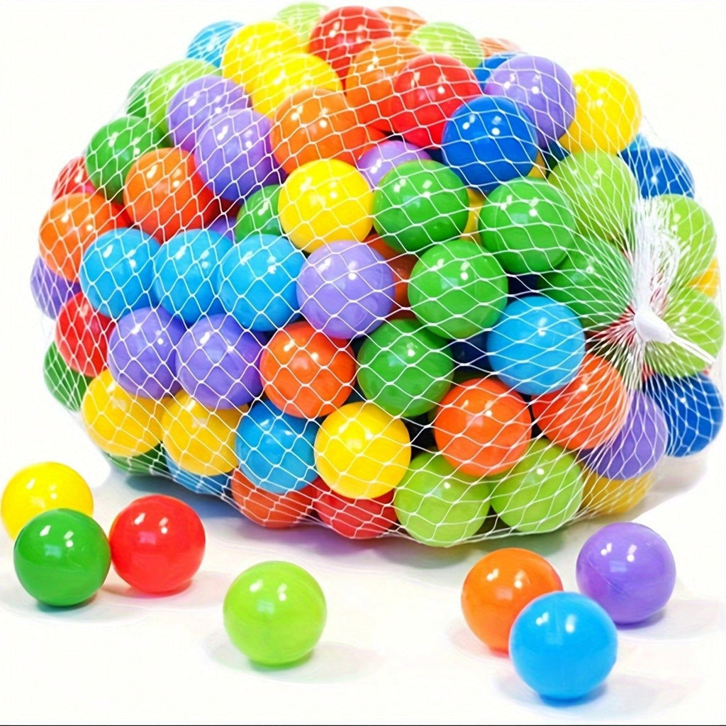 Ball Pit Balls in Macaron Colors, Soft Plastic Ocean Play Balls in 30, 50 or 200 Pieces for Kids Play Areas, Party Decor and Birthday Gifts