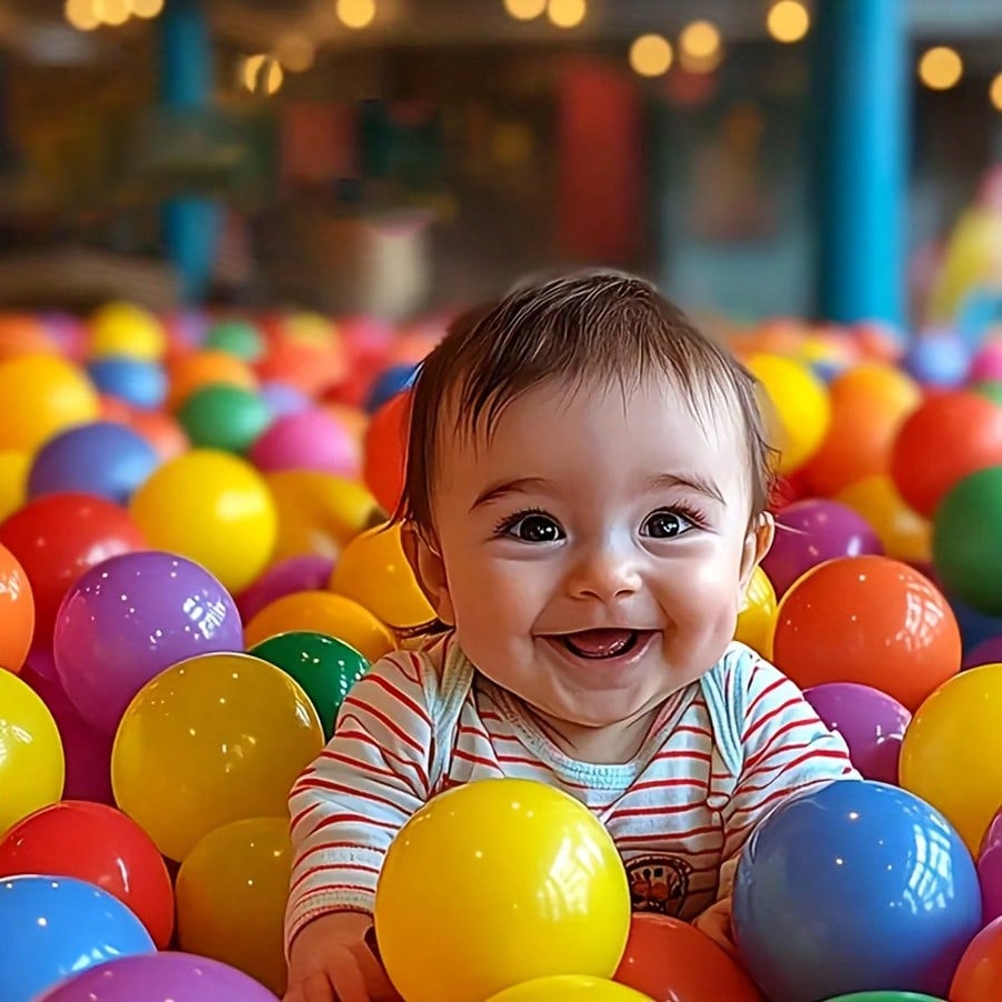 Ball Pit Balls in Macaron Colors, Soft Plastic Ocean Play Balls in 30, 50 or 200 Pieces for Kids Play Areas, Party Decor and Birthday Gifts