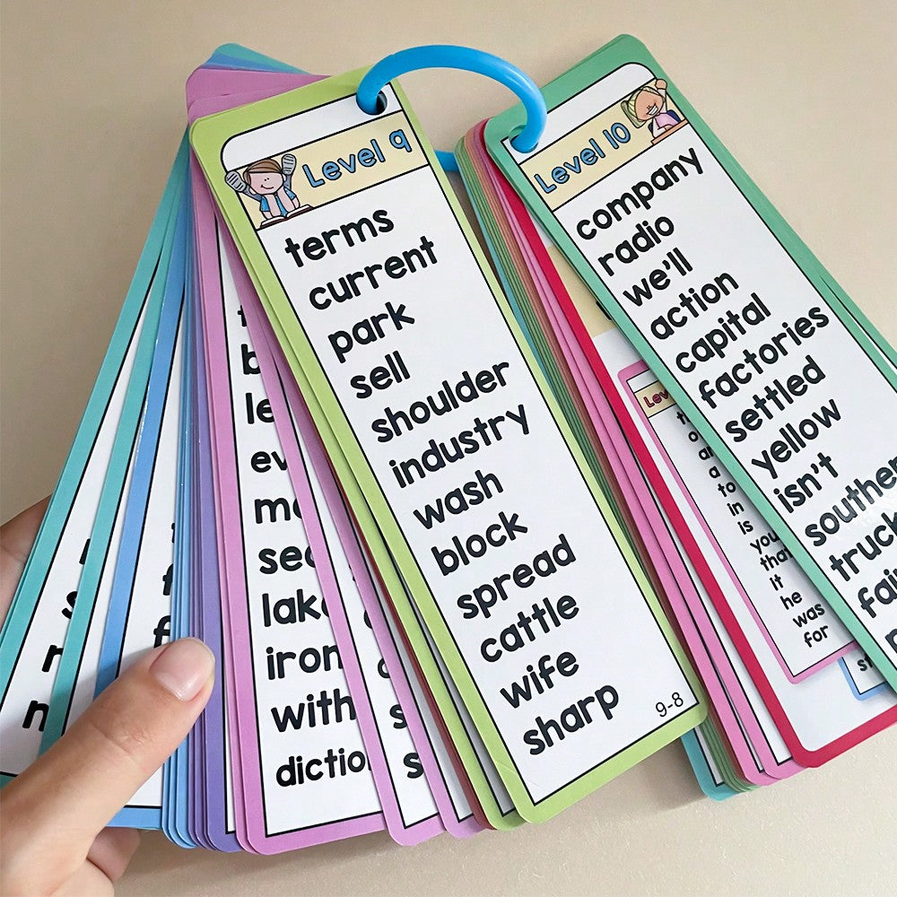 1000 English Sight Words Flashcards, Lachilly 41-Card Learning Set for Guided Reading Games, Vocabulary Practice and Homeschool Literacy Activities