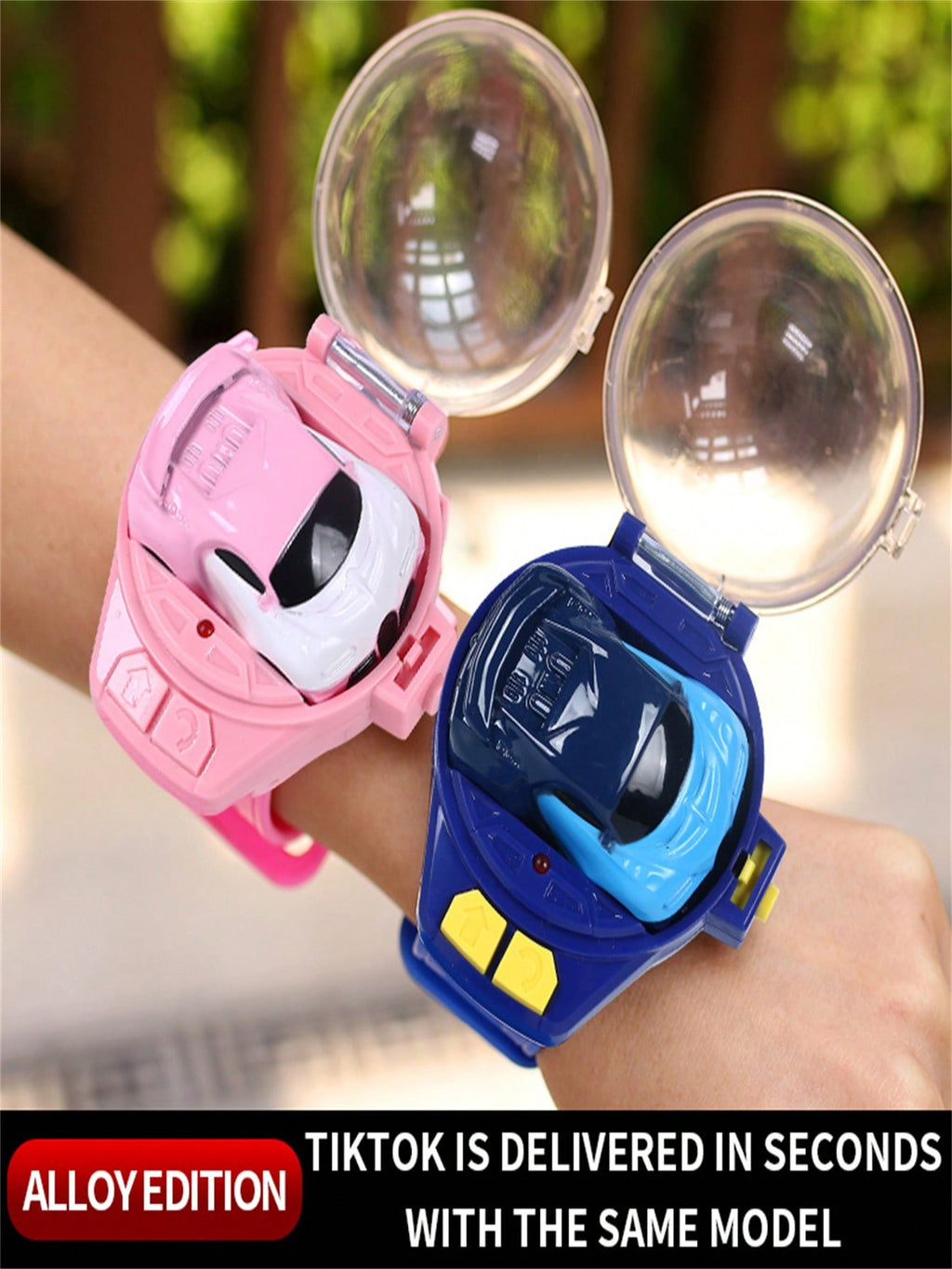 Watch Controlled RC Car for Kids Ages 3-12, Mini Alloy Racing Vehicle with Wireless Watch-Style Remote, Eight Color Options for Birthday and Holiday Gifts
