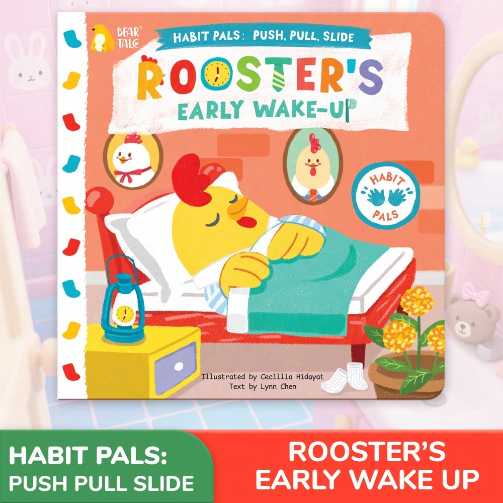 Lift-the-Flap Animal Story Book for Kids Ages 3-6, Daily Routine Picture Book for Preschool Reading, Bedtime and Quiet Travel Activities