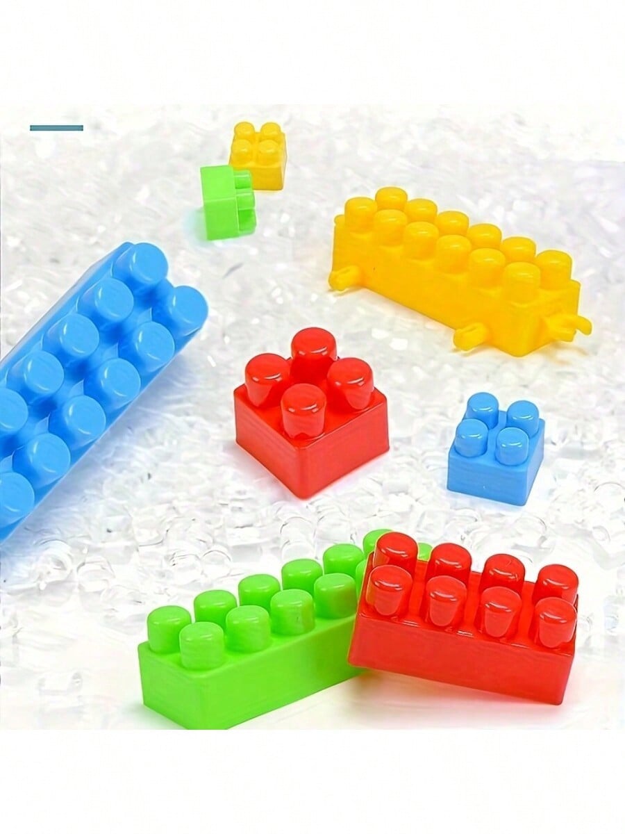 Interlocking Building Blocks Set, 100-440 Pieces of Colorful Medium-Sized DIY Bricks for Creative Construction Play and Birthday Christmas Gifts