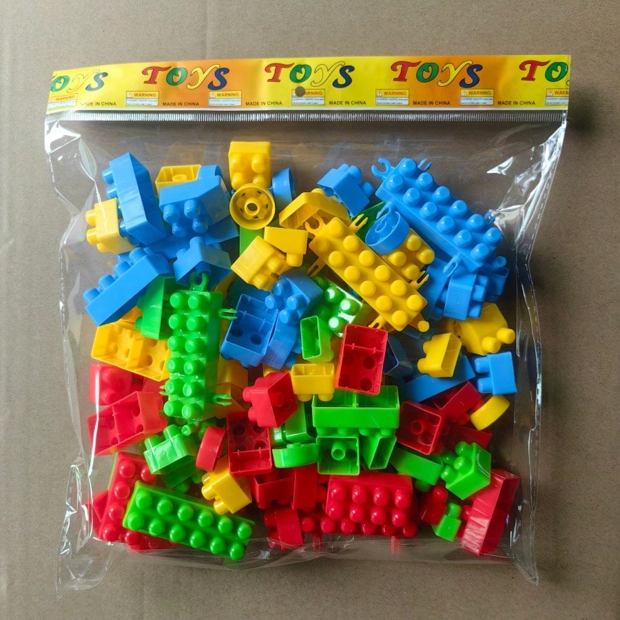 Interlocking Building Blocks Set, 100-440 Pieces of Colorful Medium-Sized DIY Bricks for Creative Construction Play and Birthday Christmas Gifts