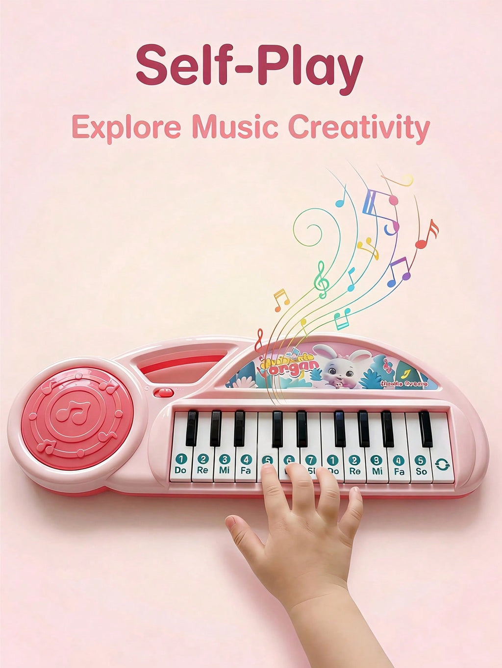 13-Key Electronic Piano Toy for Kids, Portable Cartoon Musical Keyboard for Early Music Exploration, Boys and Girls Birthday Gift