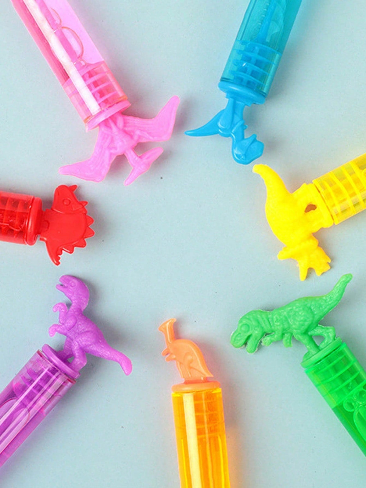 Mini Bubble Wands Bulk Party Favors, 12/24/48-Piece Handheld Bubble Tubes for Birthday Goodie Bags and Outdoor Play, Bubble Liquid Not Included