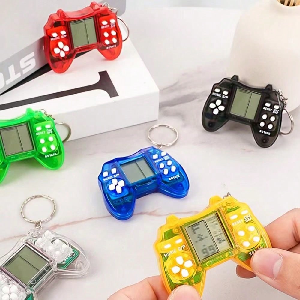 Video Game Controller Keychains 12 Pack, Mini Gamer Party Favors for Birthday Gift Bags, School Celebrations and Backpack Accessories, Style 1