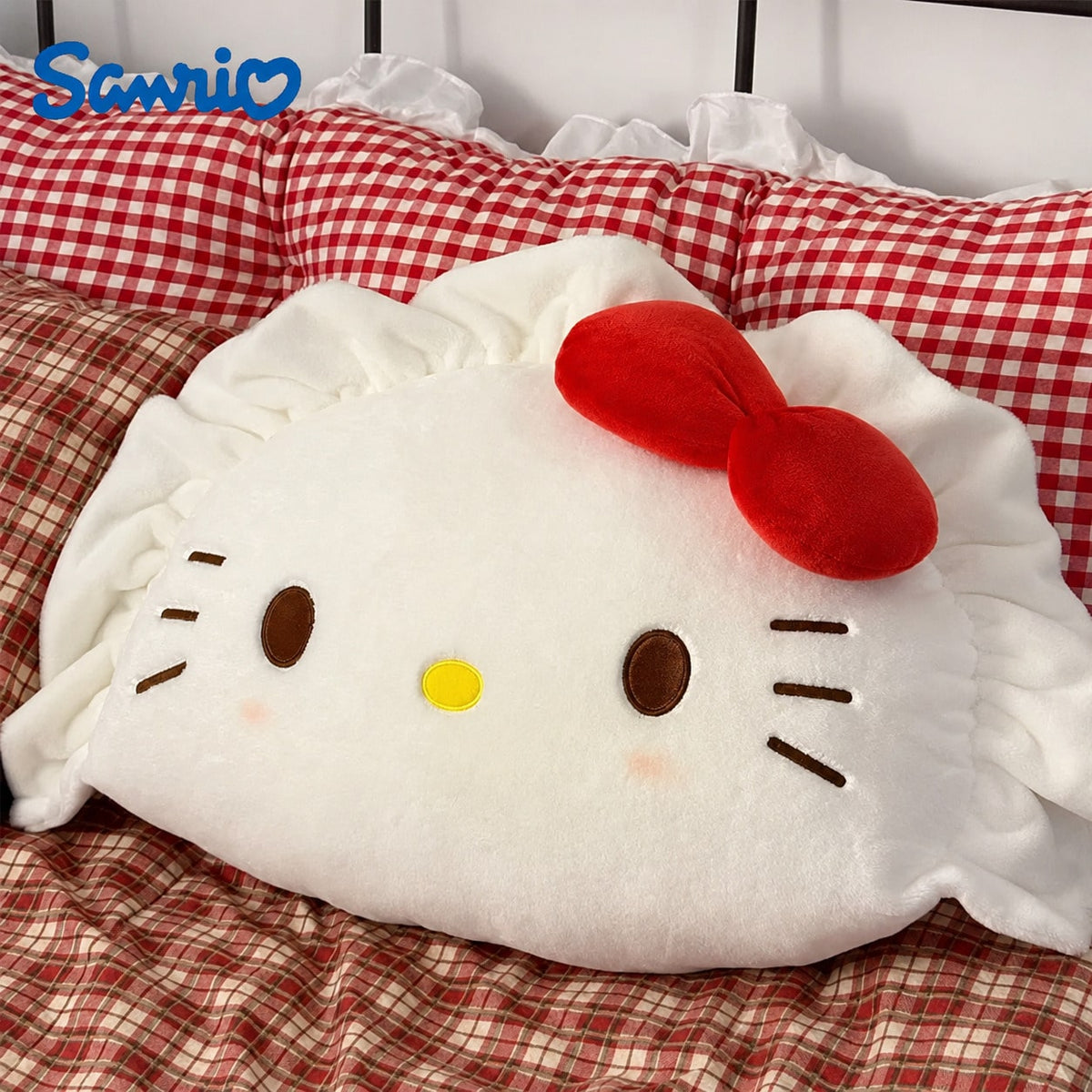 Dumpling Plush Pillow 50cm, White Kawaii Stuffed Cushion for Sofa and Bedroom Decor, Cute Plush Doll Birthday and Holiday Gift, 1 Piece