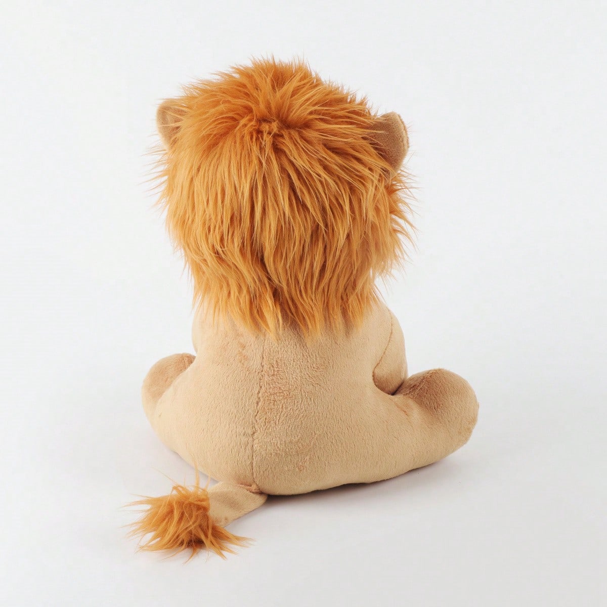 Lion Stuffed Animal Plush Toy, Soft Fluffy Sitting Lion Cub Doll for Desktop Decor, Photo Props, Birthday and Holiday Gifts for Friends