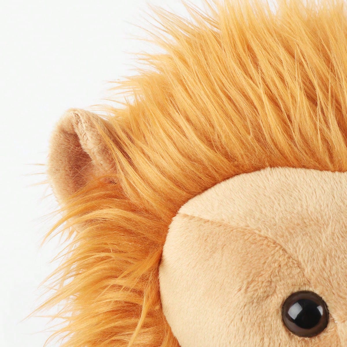 Lion Stuffed Animal Plush Toy, Soft Fluffy Sitting Lion Cub Doll for Desktop Decor, Photo Props, Birthday and Holiday Gifts for Friends