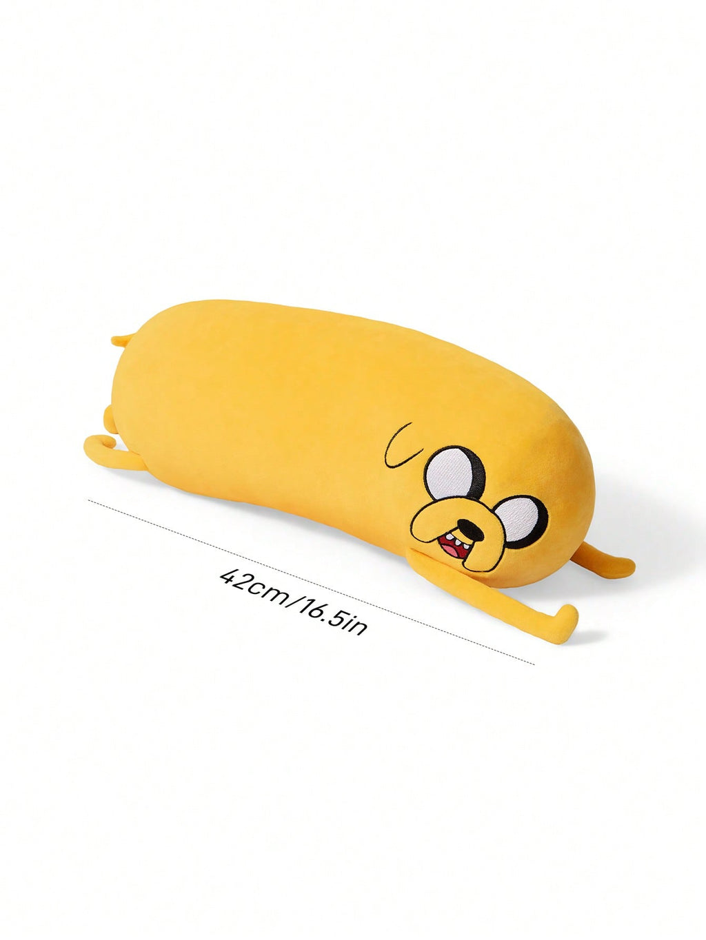 Adventure Time Plush Doll with Embroidered Details, Soft Cartoon Collectible for Sofa Decor, Room Displays and Birthday Gifts, 1 Piece