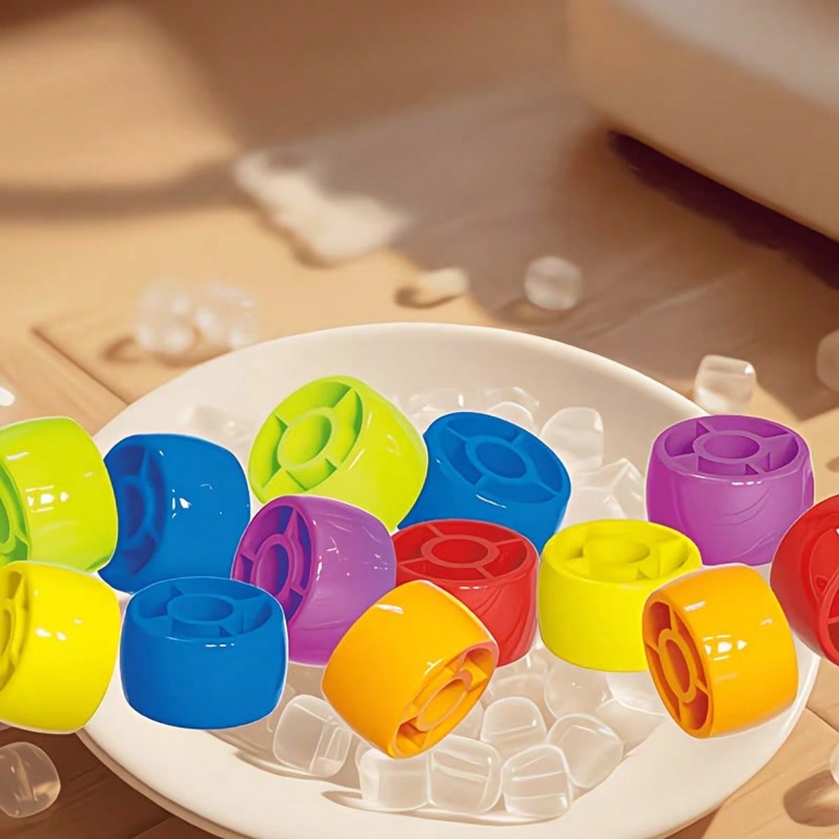 Bead Color Matching Game for Kids, Multicolor Stacking Challenge for Hand-Eye Coordination, Screen-Free Parent-Child Play and Birthday Gifts