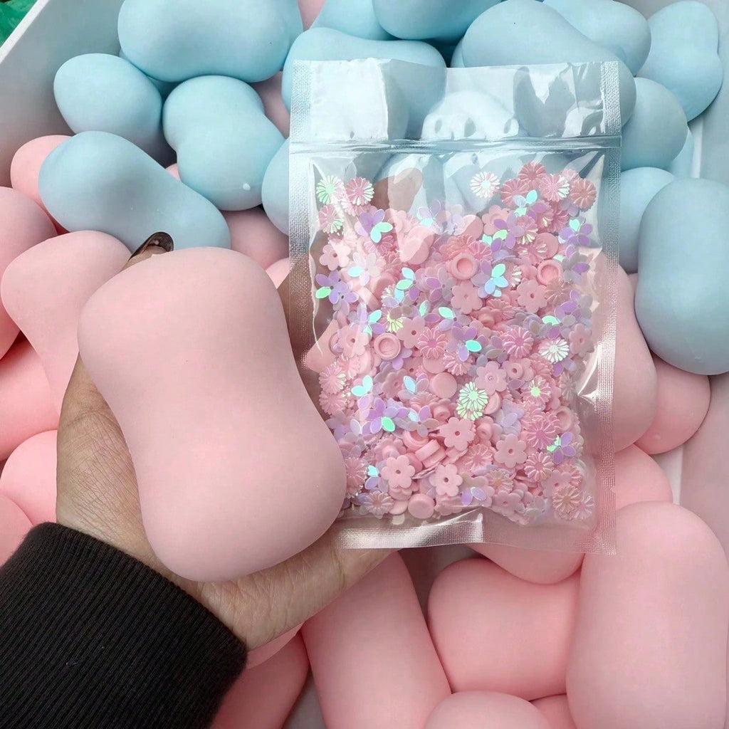 ASMR Soap Bar Squeeze Toy, Soft Glossy Crunchy Sensory Fidget for Tactile Desk Breaks, Birthday and Christmas Gift, 1 Piece