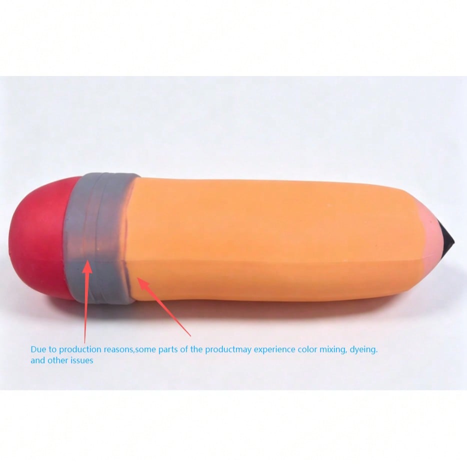 Pencil Squeeze Toy, Oversized Realistic Slow Rebound Squishy Fidget for Students and Office Workers, Soft Desktop Stress Relief and Funny Holiday Gift