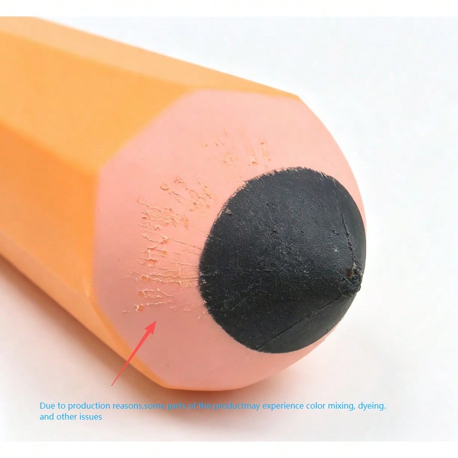 Pencil Squeeze Toy, Oversized Realistic Slow Rebound Squishy Fidget for Students and Office Workers, Soft Desktop Stress Relief and Funny Holiday Gift