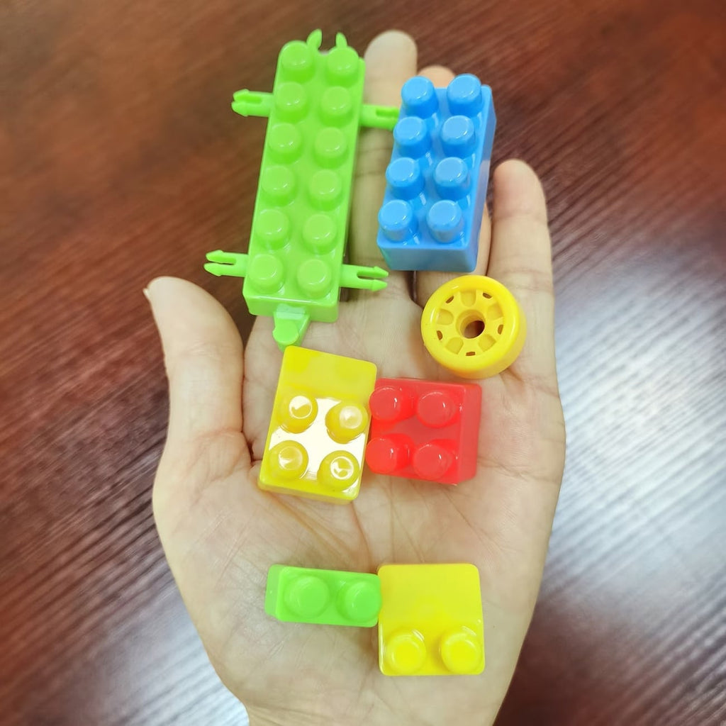 Interlocking Building Blocks Set, 100-440 Pieces of Colorful Medium-Sized DIY Bricks for Creative Construction Play and Birthday Christmas Gifts