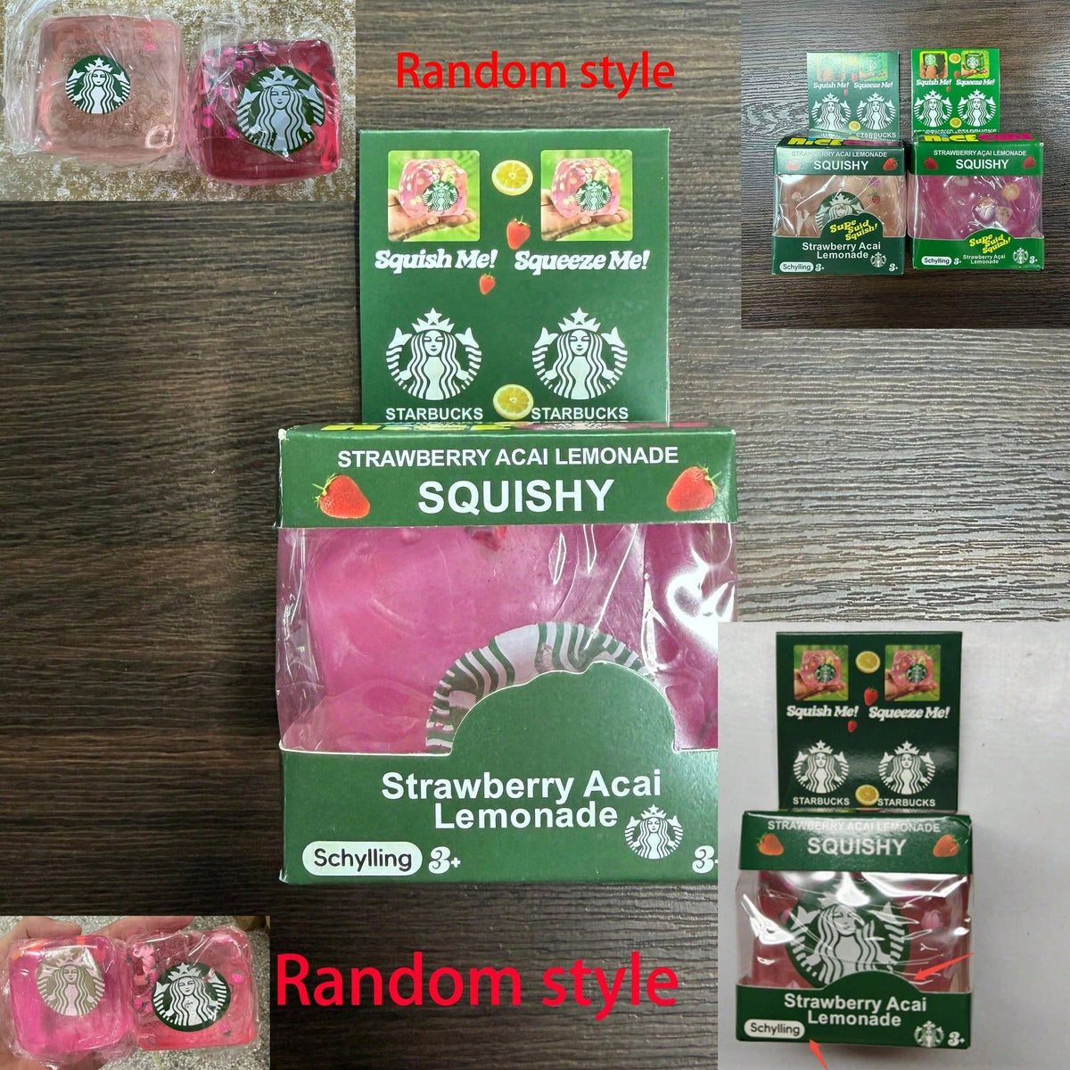 Glitter Squishy Cube Squeeze Toy, Transparent Elastic TPR Sensory Fidget with Colorful Sparkles and Soft Rebound, Desktop Decoration Gift, 1 Piece