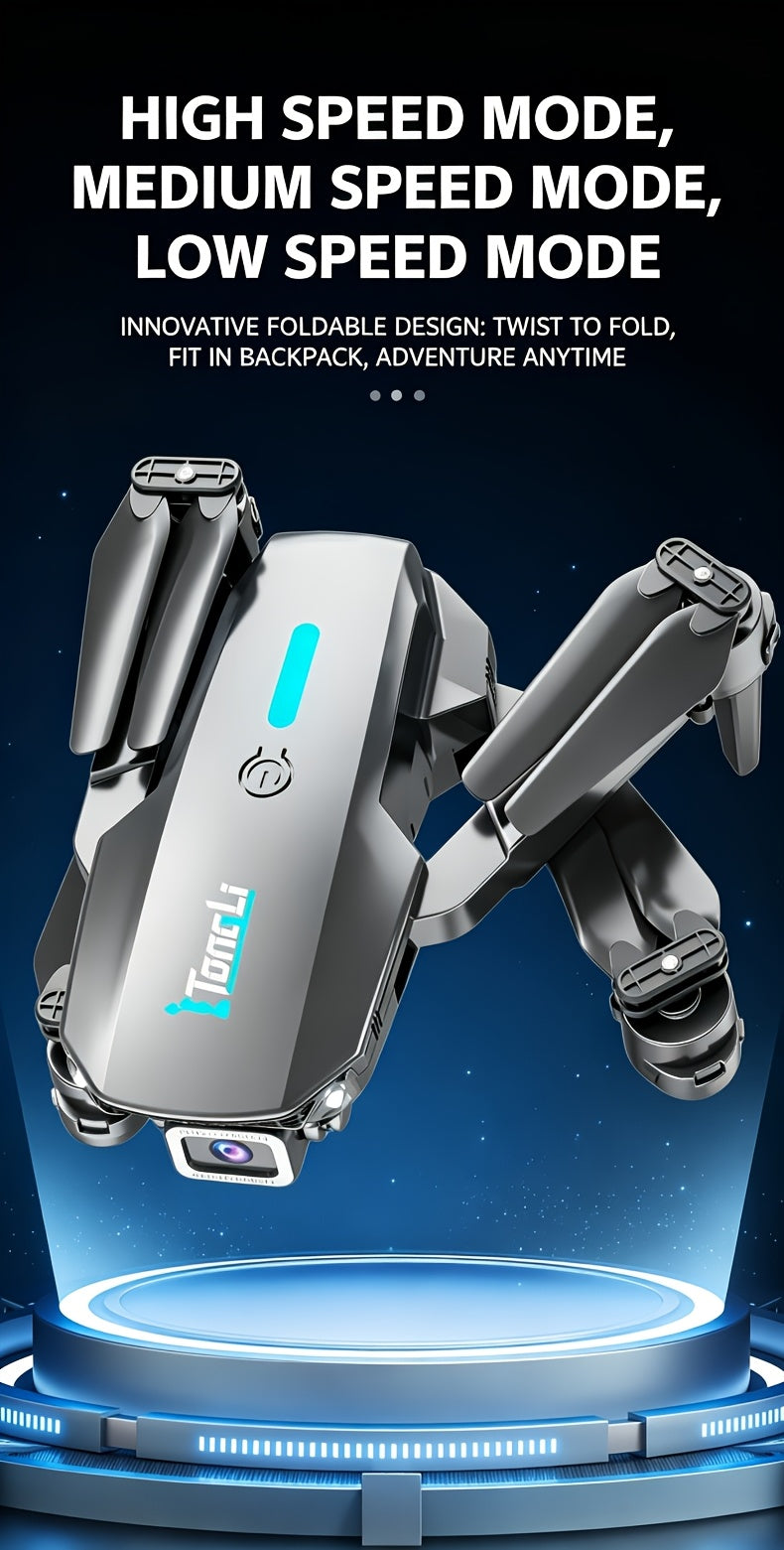 FPV Camera Drone with Dual Camera & Altitude Hold – Aerial Photography RC Quadcopter, Headless Mode, Gesture Photo, One-Key Takeoff/Landing, Drop-Resistant, Beginner & Kids Gift