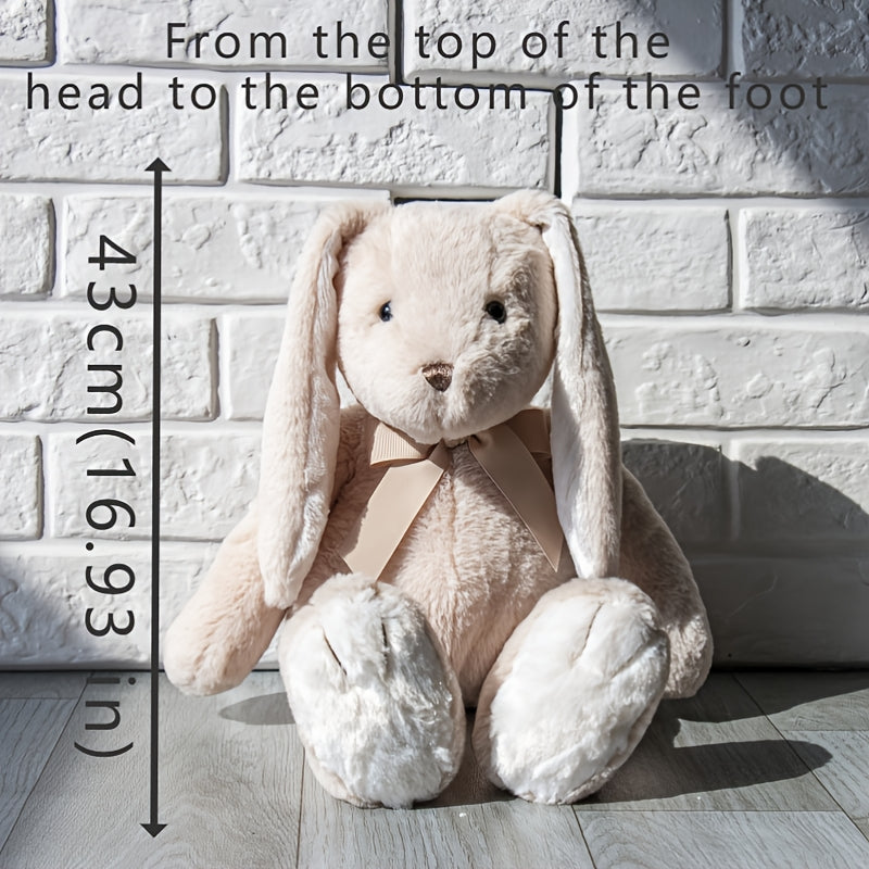 Bunny Stuffed Animal Soft Rabbit Plush Toy Cute Easter Basket Gift for Baby Girls Women Kids Birthday Holiday