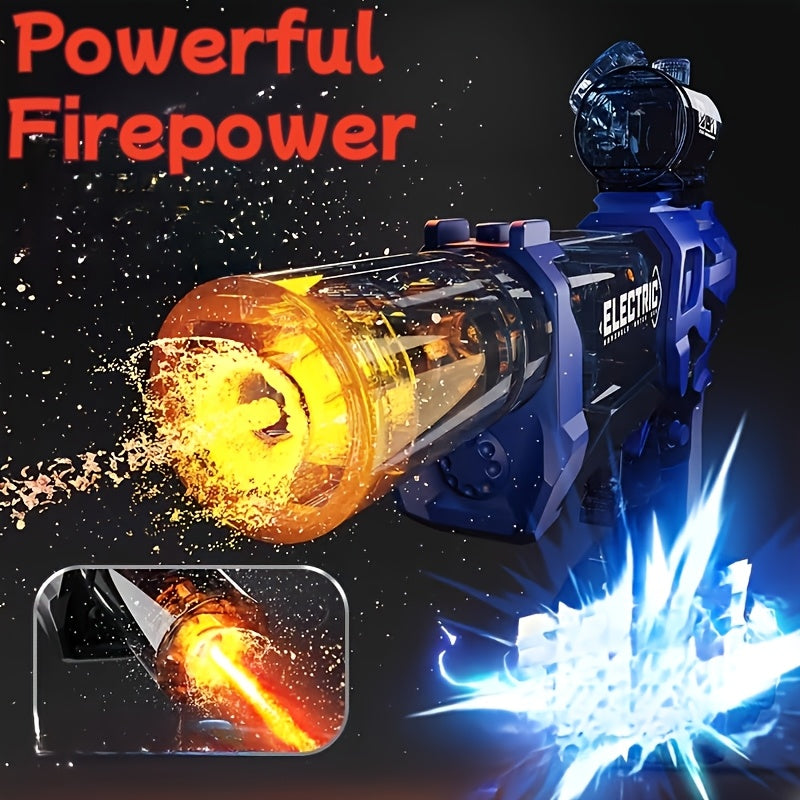 2pcs Automatic Water Gun High-Speed Long Range LED Light Soaker Blaster Toy for Boys Girls Kids Outdoor Summer Pool Beach Birthday Gift
