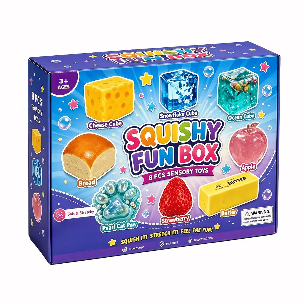 Surprise Candy Calendar Gift Box 8 Malt Candy Treats Cute Desktop Ornament Party Favor Holiday Decoration Graduation Birthday Gift Kids Teens Adults
