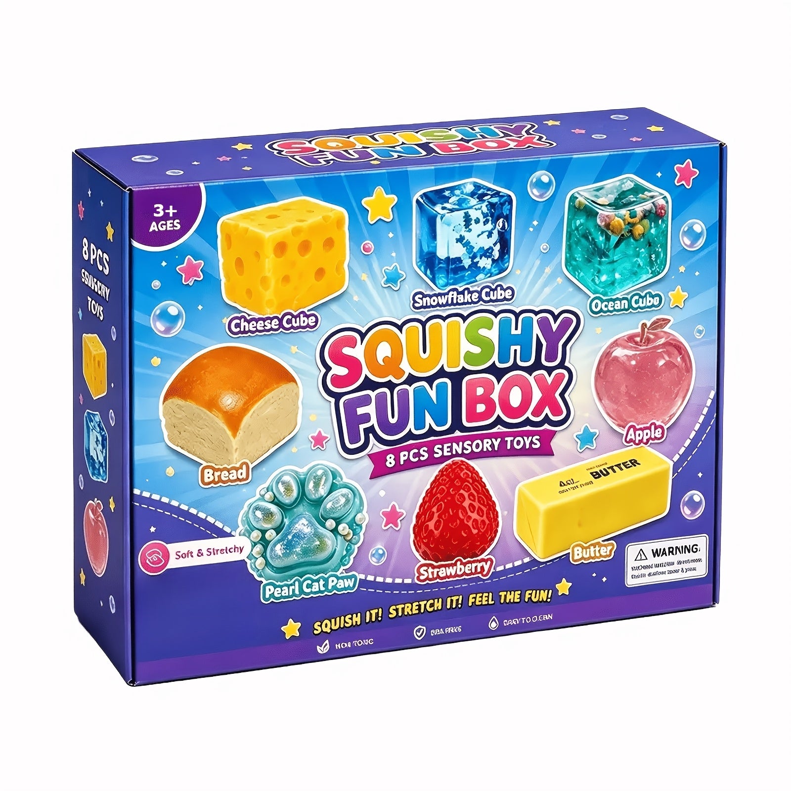 Surprise Candy Calendar Gift Box 8 Malt Candy Treats Cute Desktop Ornament Party Favor Holiday Decoration Graduation Birthday Gift Kids Teens Adults