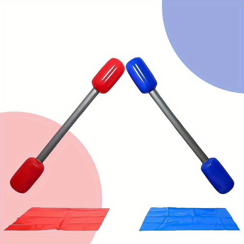 Inflatable Boxing Stick Set PVC Jousting Boppers with Cushion Pads for Adults Teens Party Team Building Bar Outdoor Fun Ages 14+ Birthday Christmas Gift