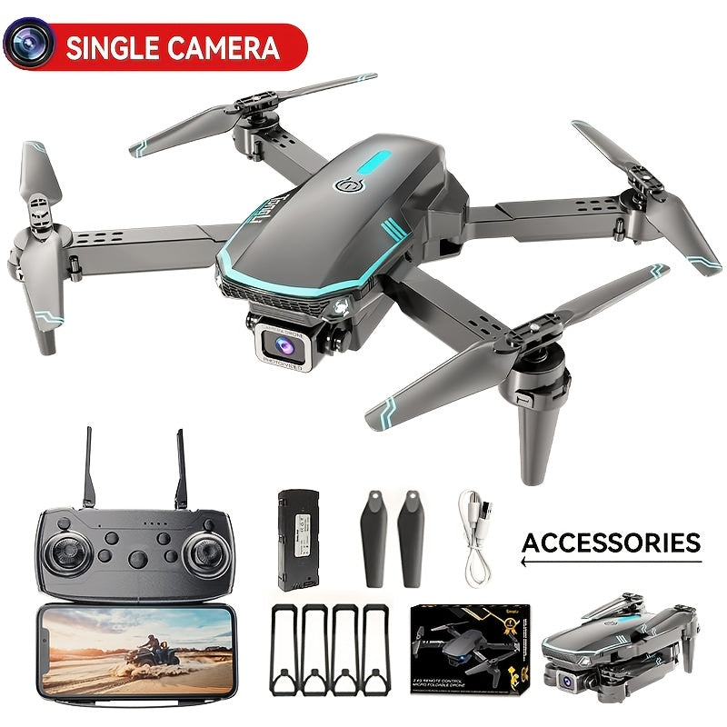 Tongli DR1916RL Beginner RC Drone, One-Key Takeoff Landing & Return, Altitude Hold, Headless Mode, 360° Flips, 3-Speed Adjustment, Easy to Fly for Ages 14+, Perfect Starter Gift