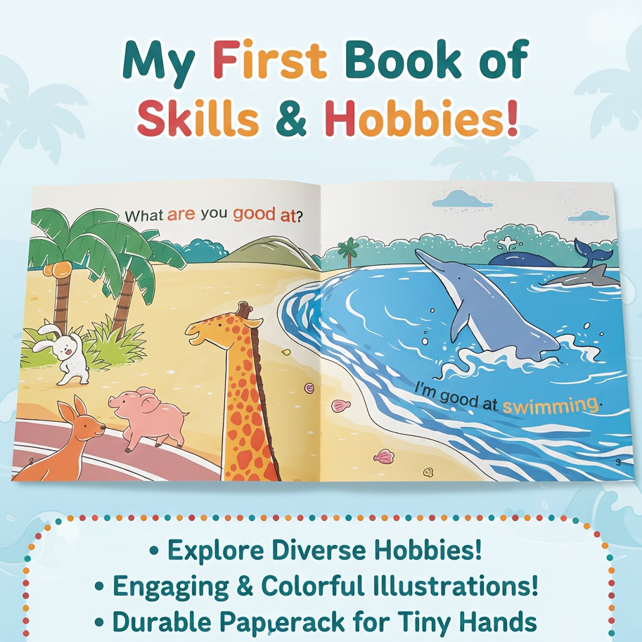 English Story Picture Books for Kids 10-Pack – Color-Coded Nouns Beginner English Learning Books for Toddlers & Preschoolers ESL Read-Aloud