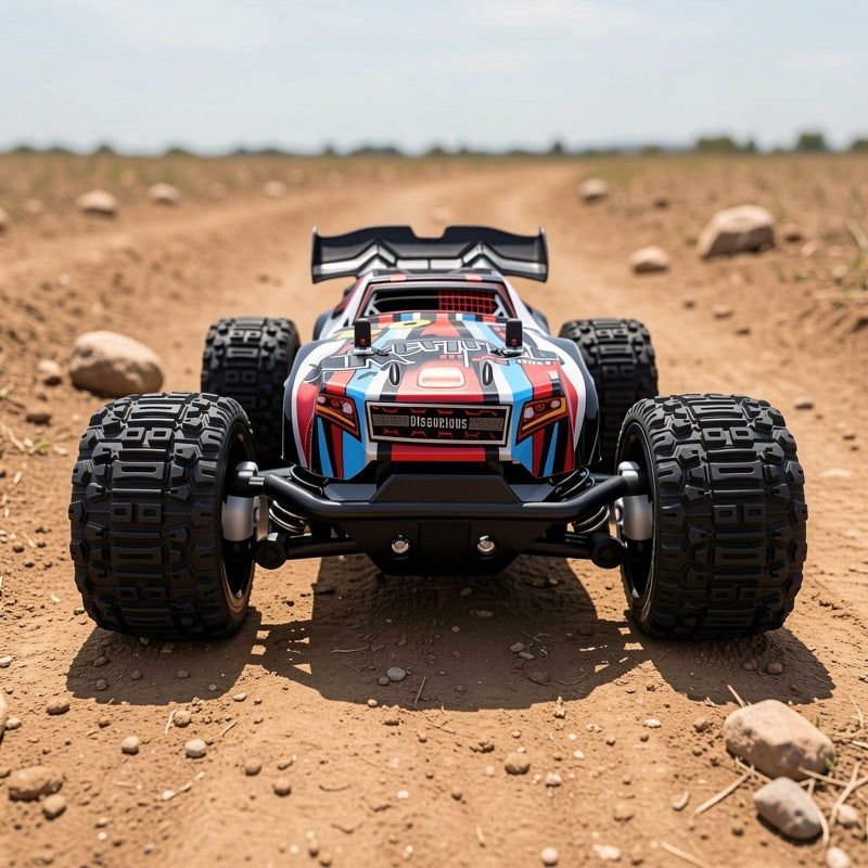 RC Monster Truck 4x4 All-Terrain High-Speed Remote Control Off-Road Car for Kids Adults, Birthday Christmas Holiday Gift for Boys Girls