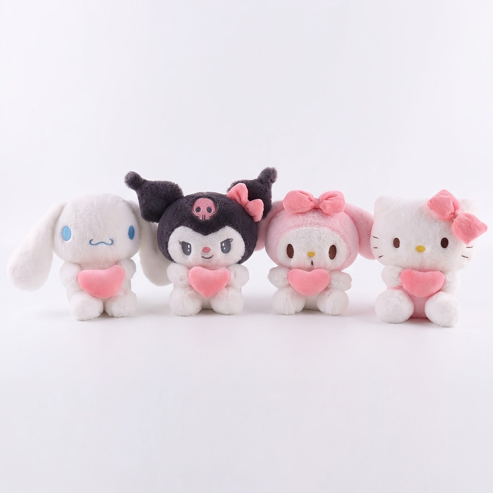 Sanrio Kawaii Plush Toy – Licensed Hello Kitty, Kuromi, My Melody & Cinnamoroll Stuffed Animal, Cute Soft Plush Doll, Birthday Gift, Holiday Surprise & Room Decor for Sanrio Fans