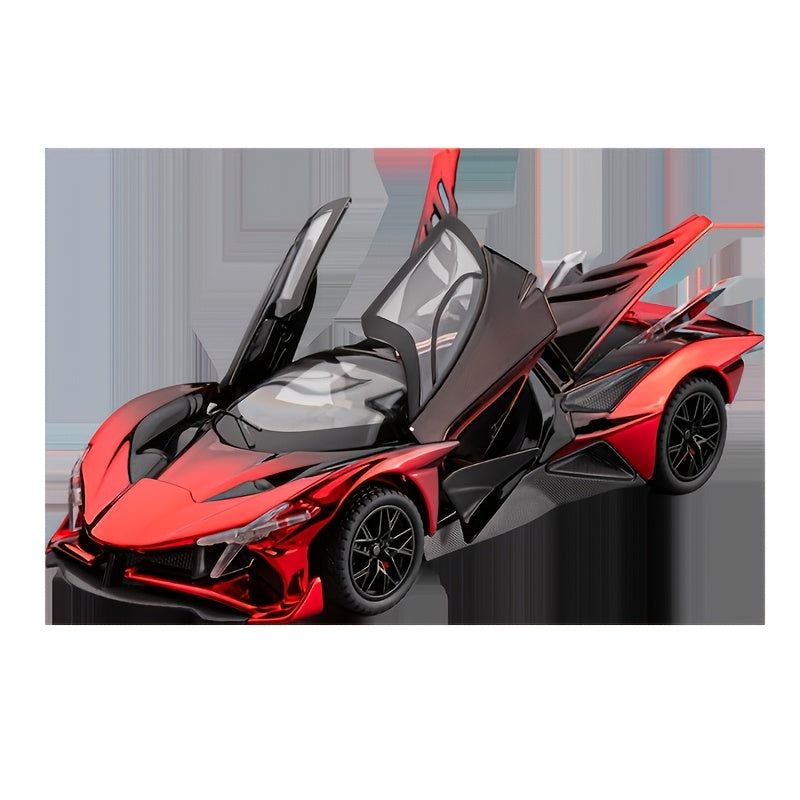 1:24 Scale Lamborghini Die-Cast Model Car Zinc Alloy Collectible Supercar Exhibition Grade Desktop Ornament Gift for Car Lovers Men Teens Ages 14+ Christmas